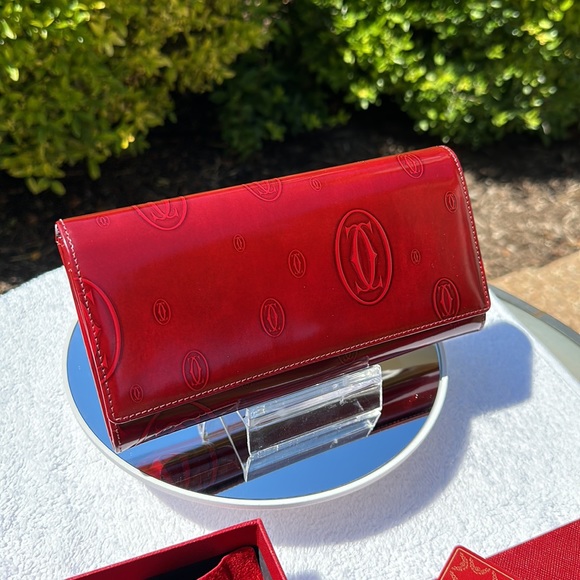 ❤️❤️❤️‍🔥❤️‍🔥NEW CARTIER BIRTHDAY CONTINENTAL WALLET❣️❣️❣️❣️❣️ - Picture 13 of 15